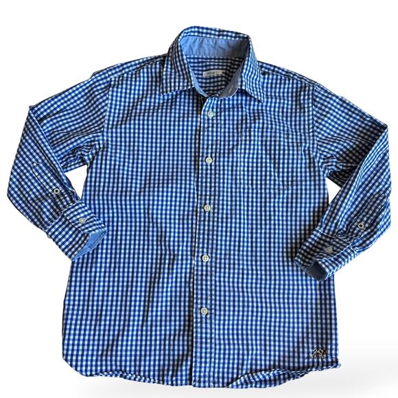 Crewcuts Other - Crewcuts Poplin Gingham Button-Down Shirt